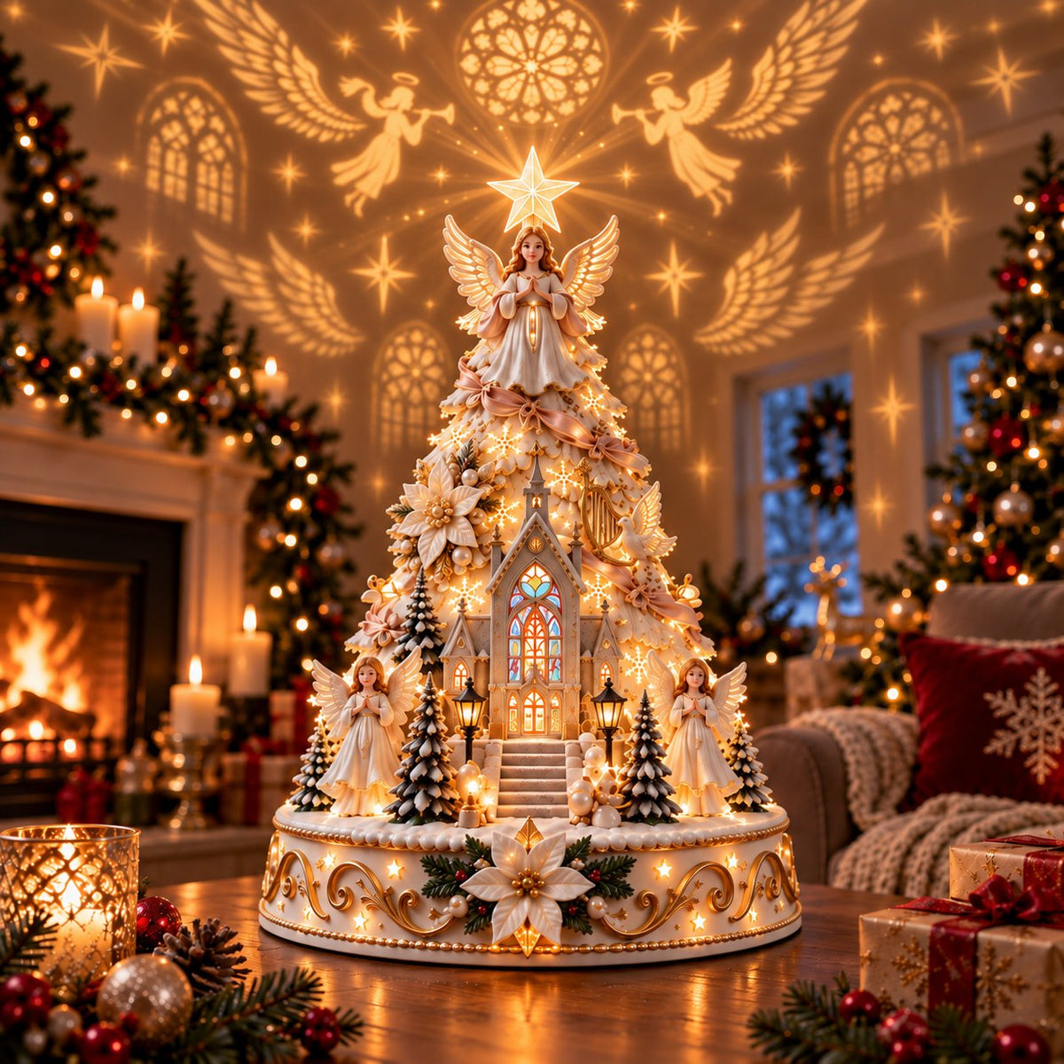 🎄Christmas Village Lightscape Tree-🤩50% OFF