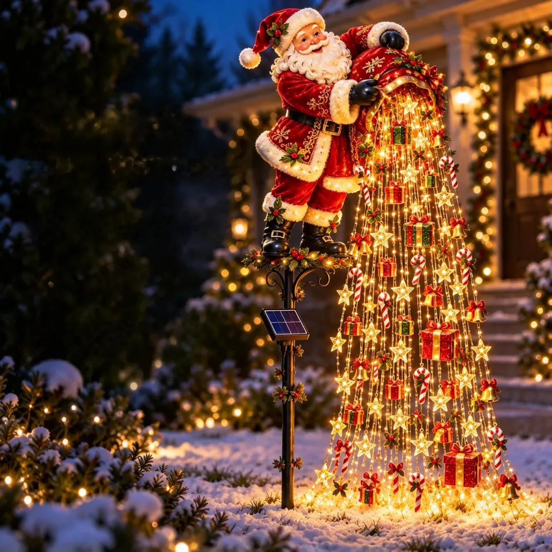 🔥 LAST DAY 49% OFF 🎅🎄Solar Powered Christmas Garden Lights