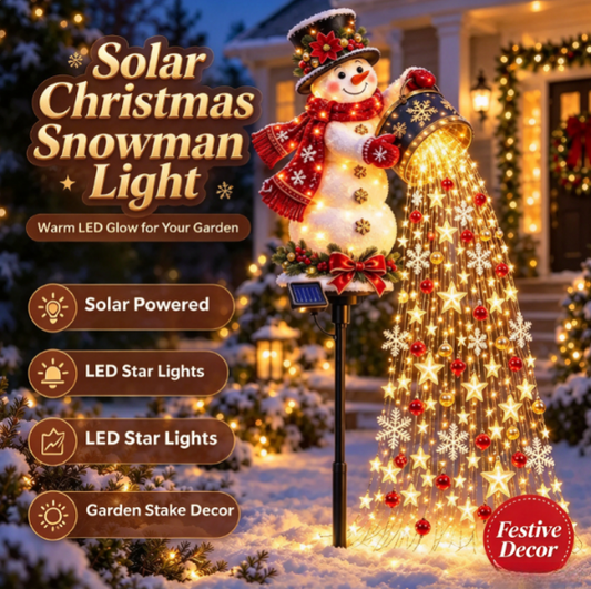 🔥 LAST DAY 49% OFF 🎅🎄Solar Powered Christmas Garden Lights