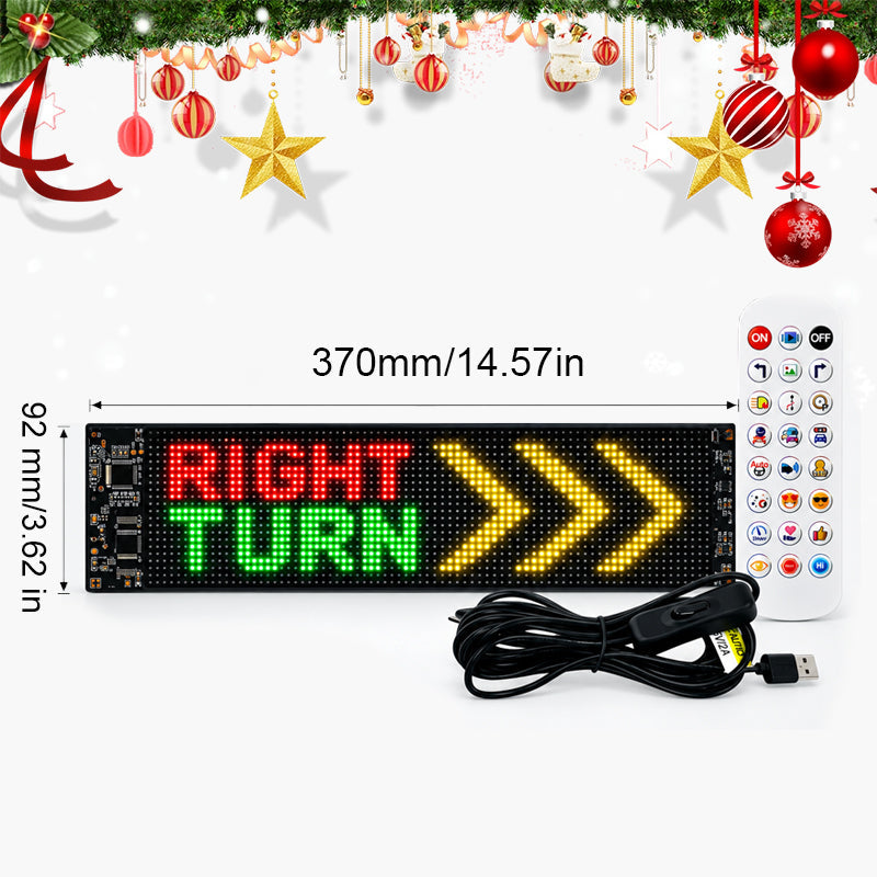 🔥 Last Day 50% OFF✨-Smart App-Controlled Christmas LED Pixel Display