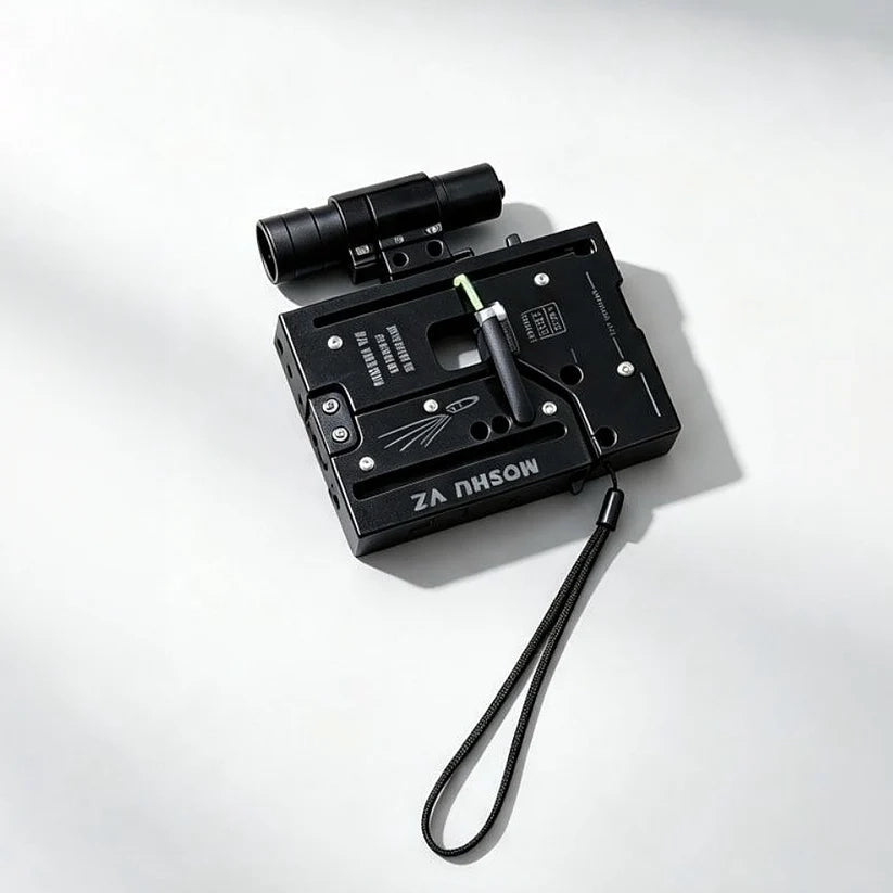 🎯Folding Metal Mini Rubber Band Slingshot