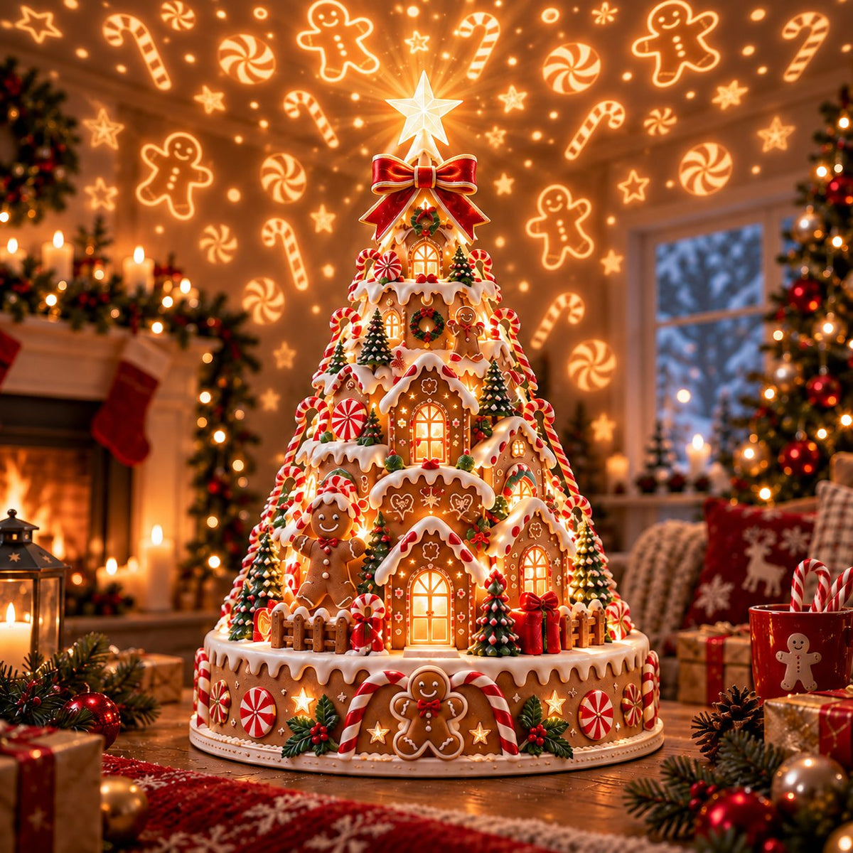 🎄Christmas Village Lightscape Tree-🤩50% OFF